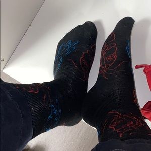 Black Ren 'n Stimpy socks- rare